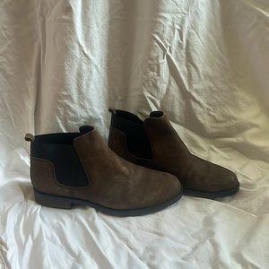 Barely Worn Brown 9M Franco Sarto Ankle Booties